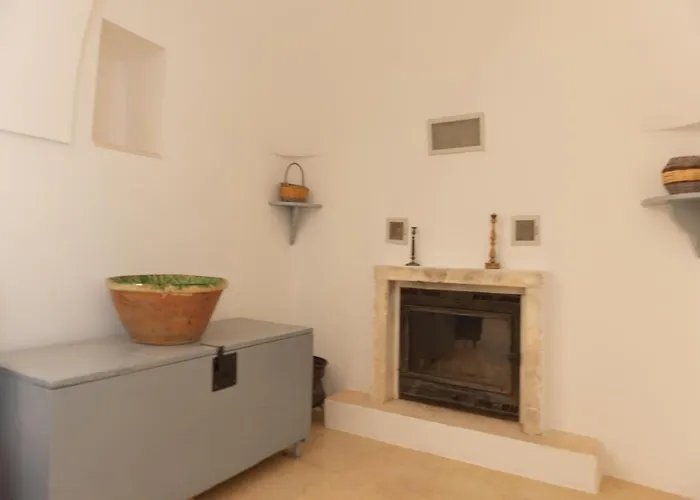 בית נופש Trullo Il Pupineto With Pool In אוסטוני