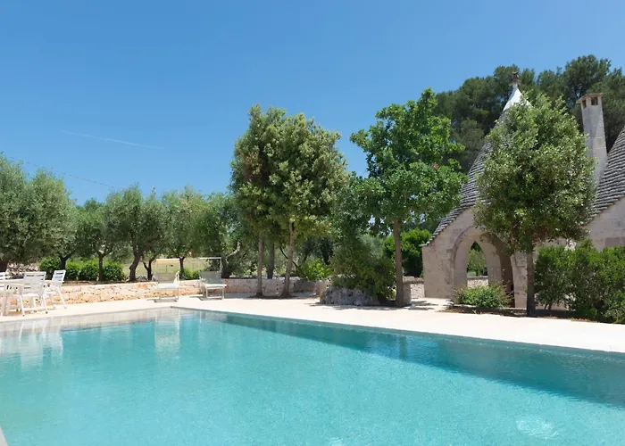 בית נופש Trullo Il Pupineto With Pool In אוסטוני