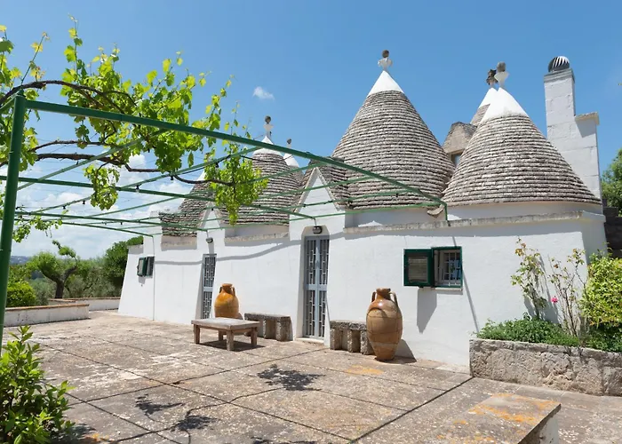 בית נופש Trullo Il Pupineto With Pool In אוסטוני