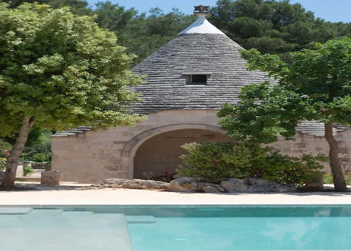 בית נופש Trullo Il Pupineto With Pool In אוסטוני